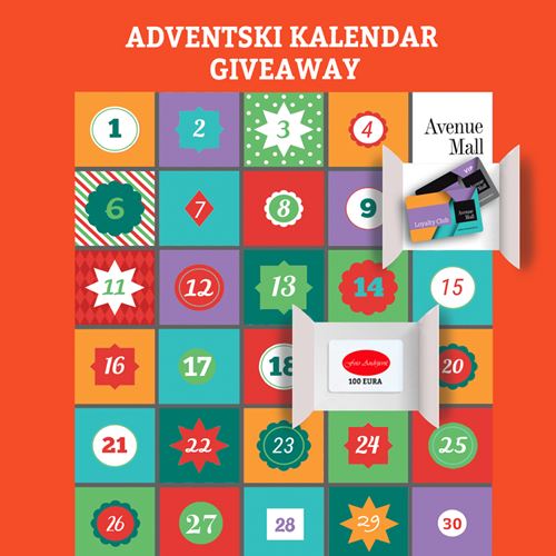 ADVENTSKI KALENDAR GIVEAWAY - Foto Andrijević bon